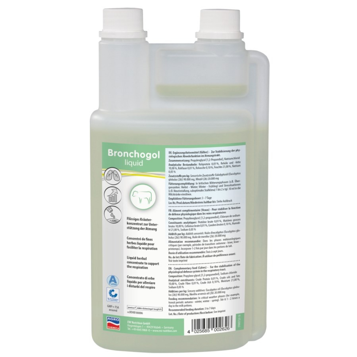 Bronchogol Lichid pentru sistemul respirator