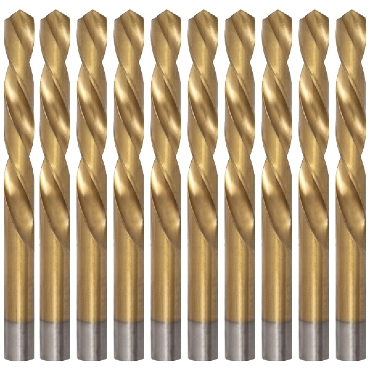 Burghiu Metal HSS 4241 Titanat  6 x 93 mm - set 10 buc  