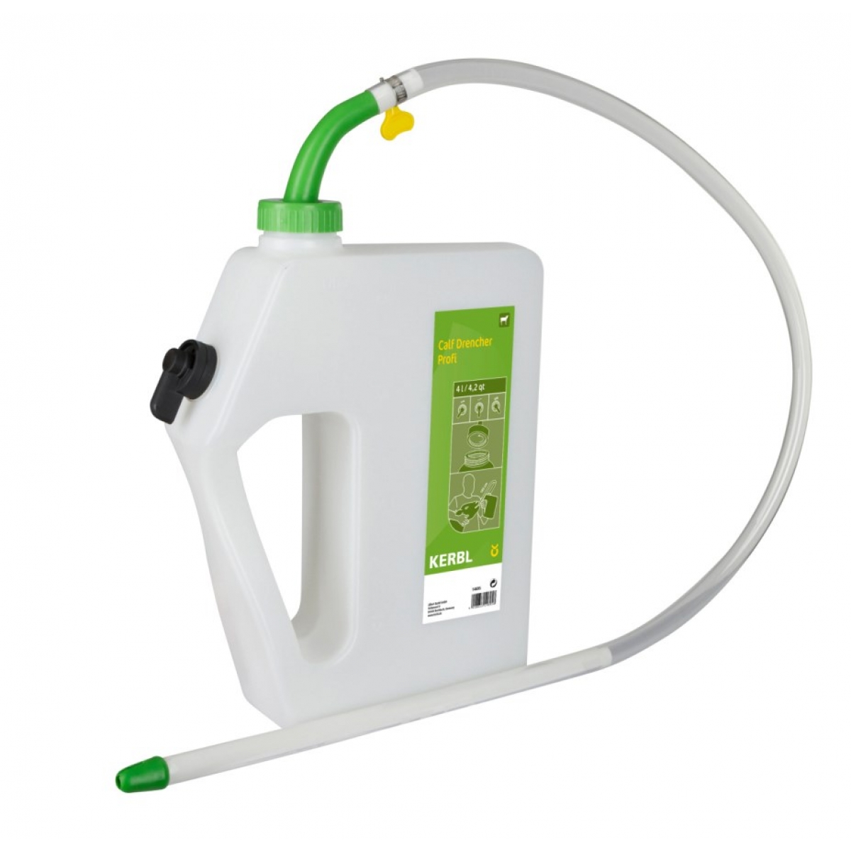 Bidon 4l Calf Drencher Profi cu sonda flexibila