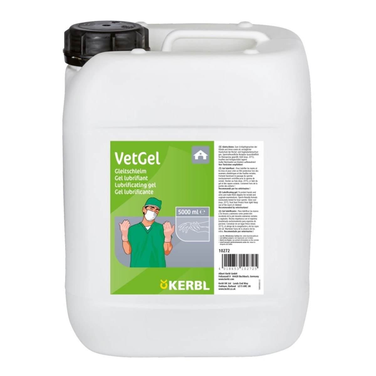 Gel lubrifiant VetGel 5000ml