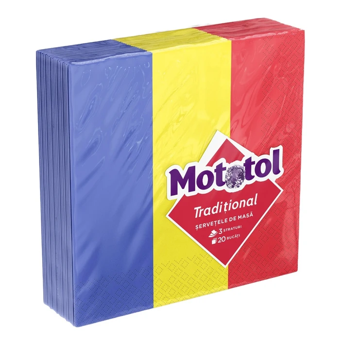 MOTOTOL SERVETELE MASA TRICOLOR
