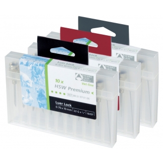 Canula HSW PREMIUM® cu atasament Luer-Lock 1.2x15mm 