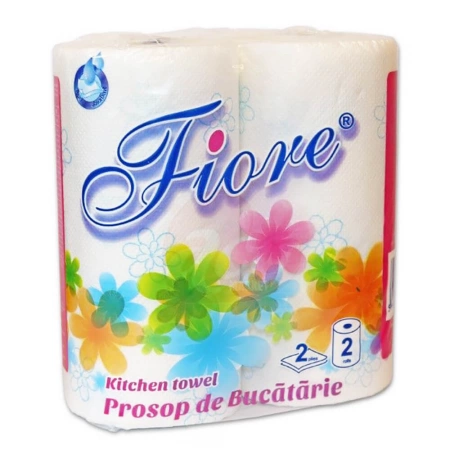 Prosop bucatarie FIORE 2str, set 2 buc